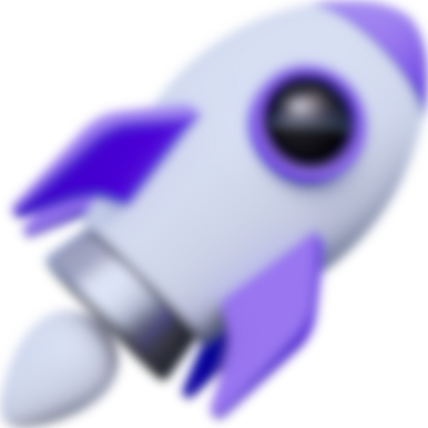 Rocket 3D Icon