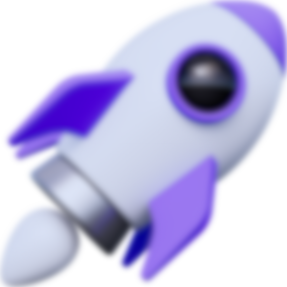 Rocket 3D Icon